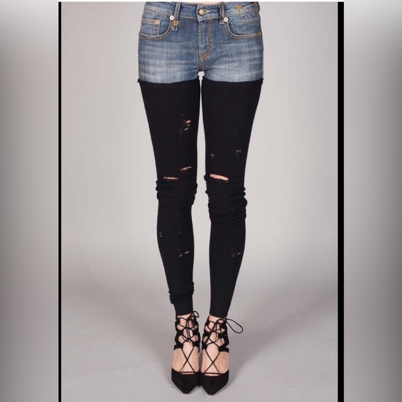 R13 knit chaps. Size 27. - Picture 2 of 9